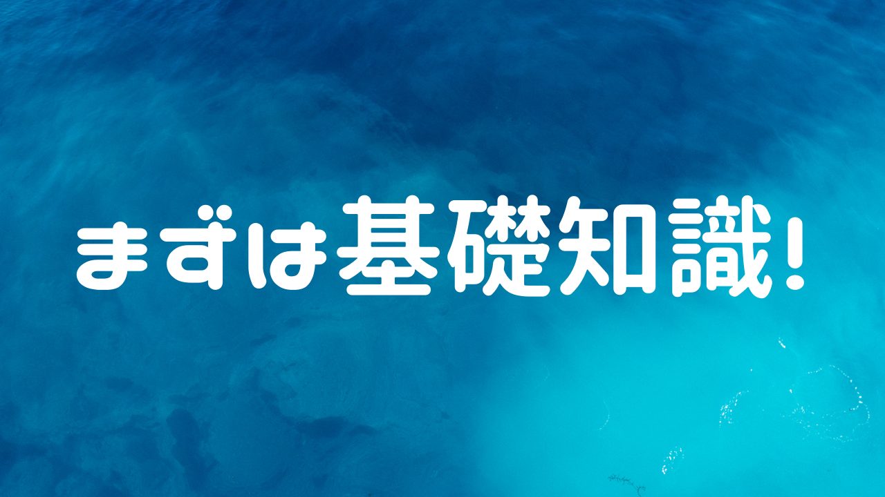 まずは基礎知識