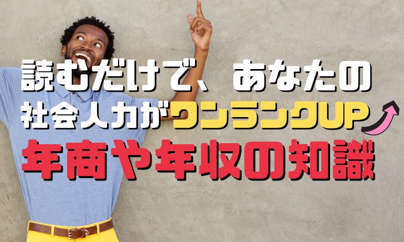 年商とは年収とは？わかりやすく説明してみた